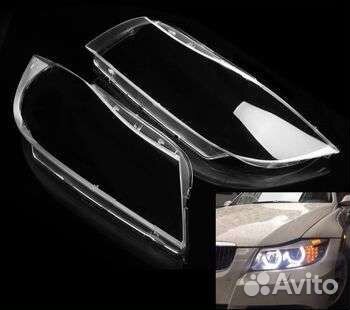 Стекла фар на BMW E90 C 8 по 11
