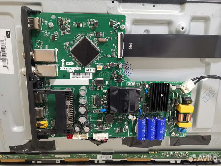 Телевизор TCL LED40D3000 (Разбор) (По запчастям)