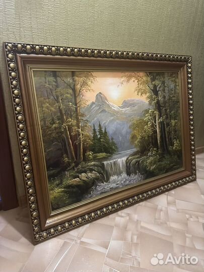 Картина маслом автор Ионов 2000г