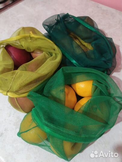 Экомешочки фатиновые