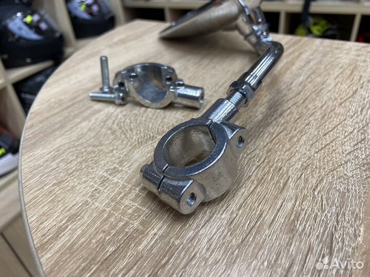 Крепление зеркал хром на руль мотоцикла