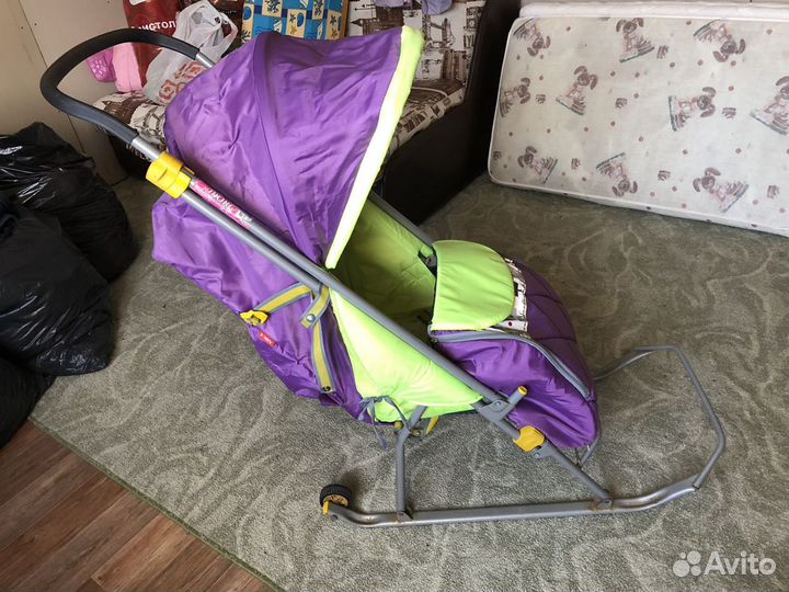 Коляска санки