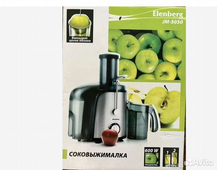 Соковыжималка elenberg 600 w