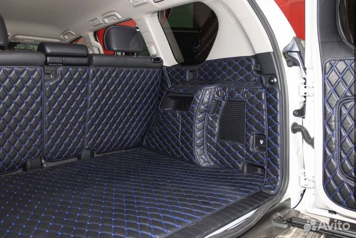 3Д коврики в багажник Toyota Prado 150 2021