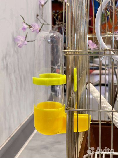 Клетка для птиц (+ корм для канареек)
