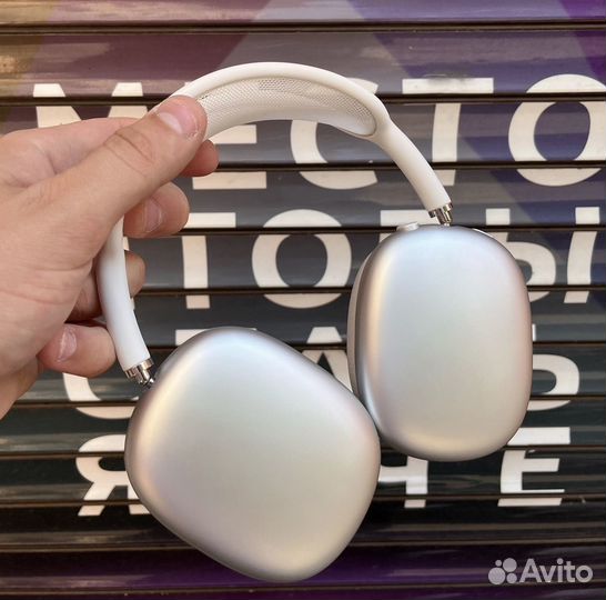 AirPods Max lux кaчествo,ростест, белые