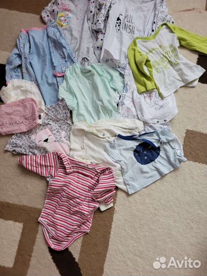 Вещи пакетом для девочек 56 62