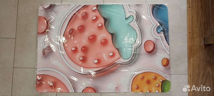 Коврики для ванной,туалета 3D,детской комнаты60*90