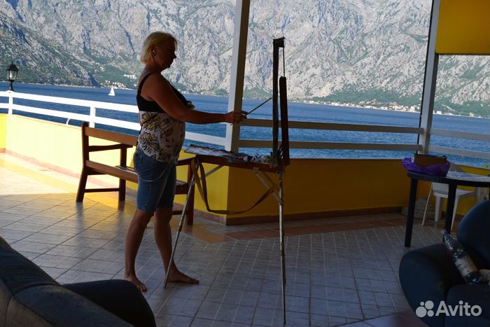 281 Зимний вечер в Ялте кисти Анны Давыдченко