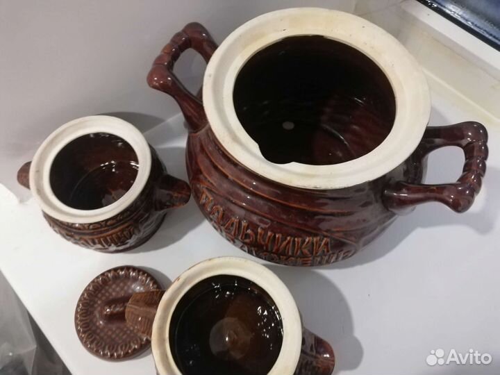 Керамические горшки для запекания