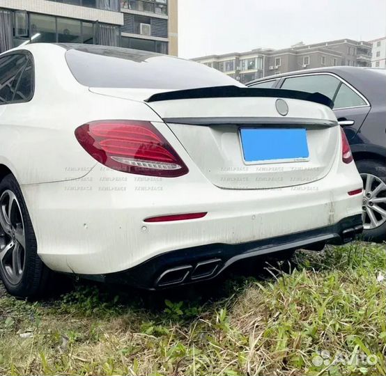 Спойлер на Mercedes w213