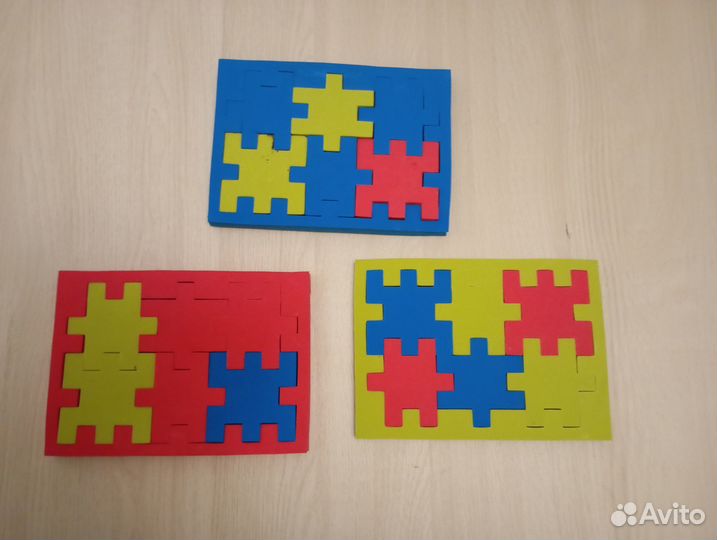 Развивающая игрушка - мягкие паззлы (головоломка)