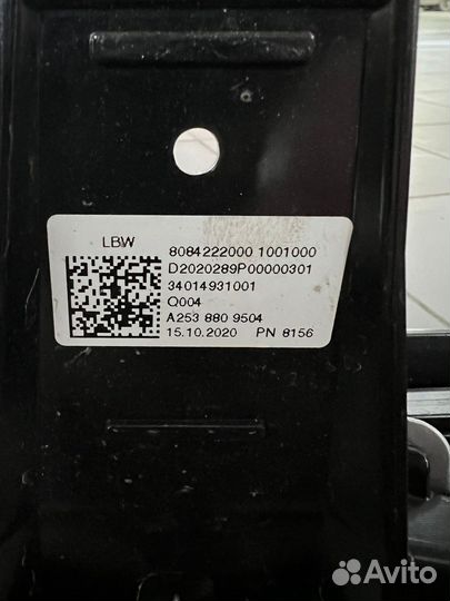 Решетка радиатора на mercedes GLC