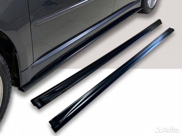 Боковые сплиттеры Subaru Legacy BP 03-09