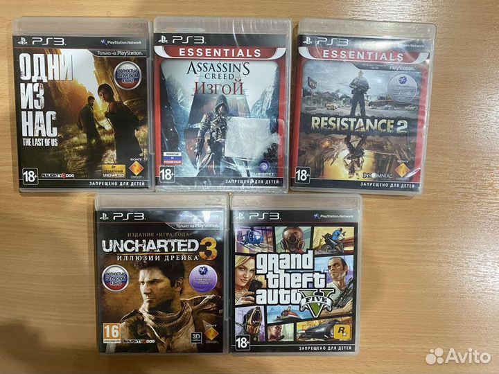 Диски для Sony PlayStation 3. Цены в описании