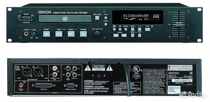 CD Проигрыватель компакт-дисков Denon DN-C635 E2