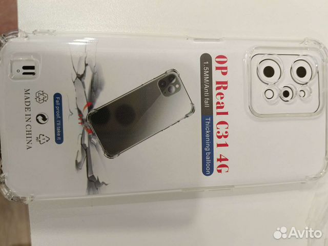 Силиконовый чехол для realme с31