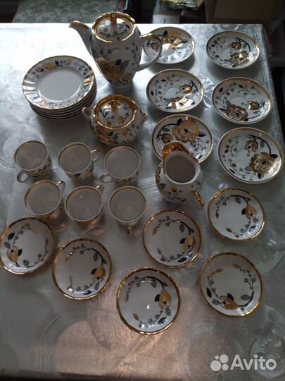 Сервиз чайный и кофейный 