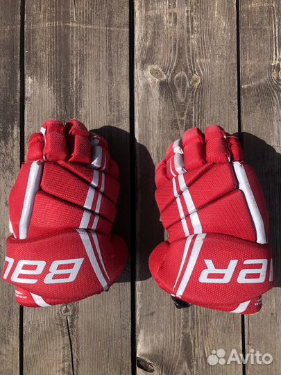 Краги хоккейные детские, bauer