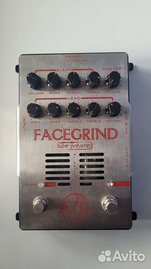 Гитарный предусилитель преамп AZG Custom Facegrind