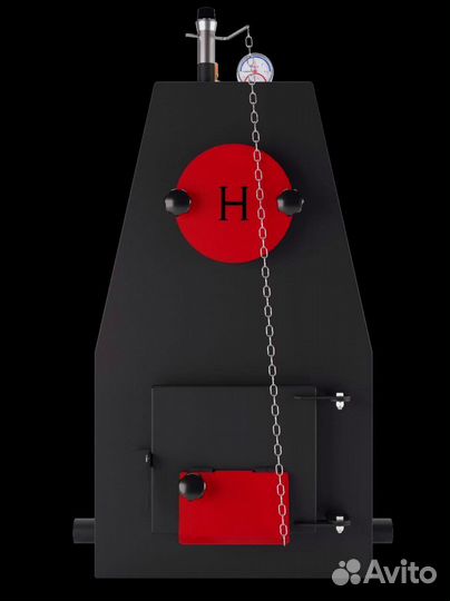 Твердотопливный котёл 50 квт