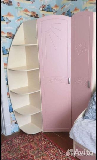 Детская кровать от 3 лет с матрасом бу