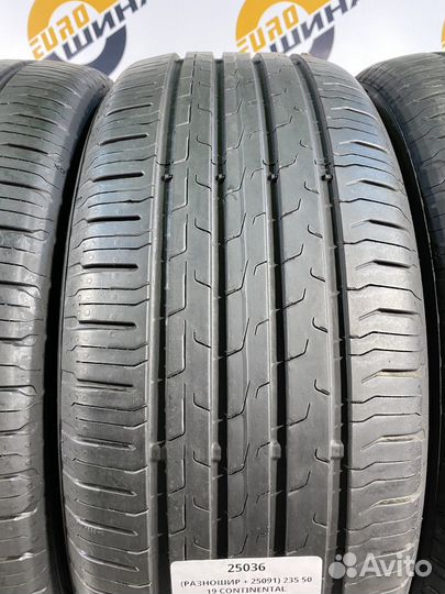 Continental ContiEcoContact 6 235/50 R19 и 255/45 R19 101Y