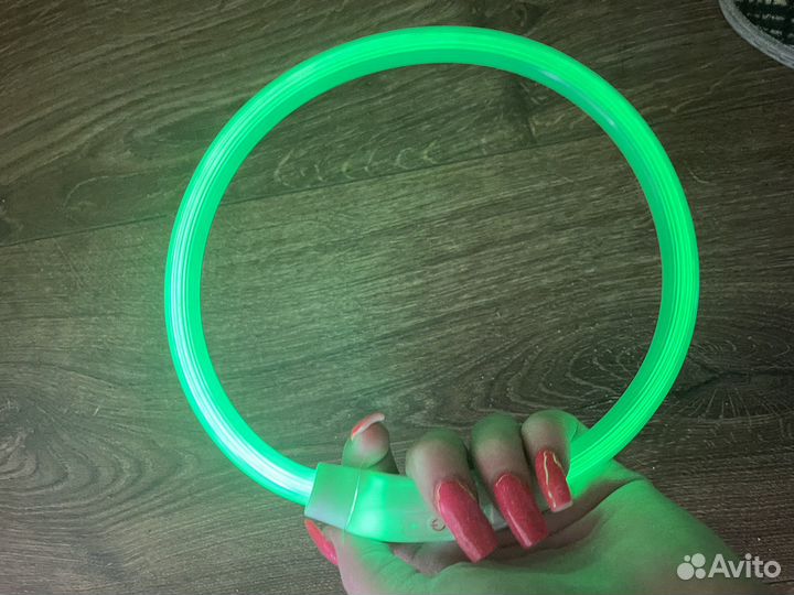 Светящийся ошейник для собак