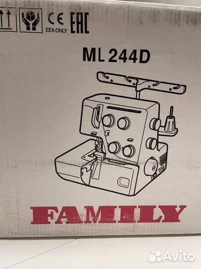 Оверлок Family 244D