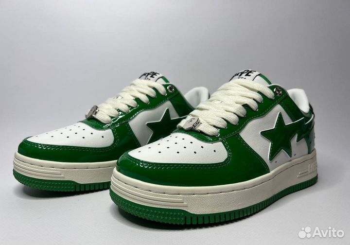 Кроссовки Bape sta green