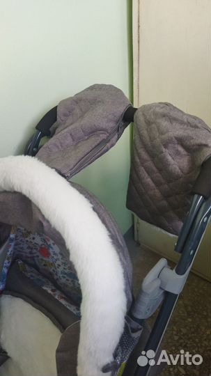 Детские санки коляска nika