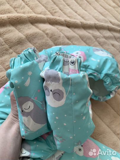 Зимний комбинезон crockid 86 92 для девочки