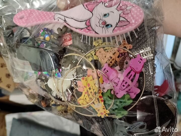 6 пакетов игрушек для девочки 3-5лет обувь одежда