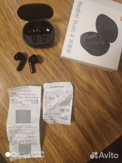 Беспроводные наушники xiaomi новые