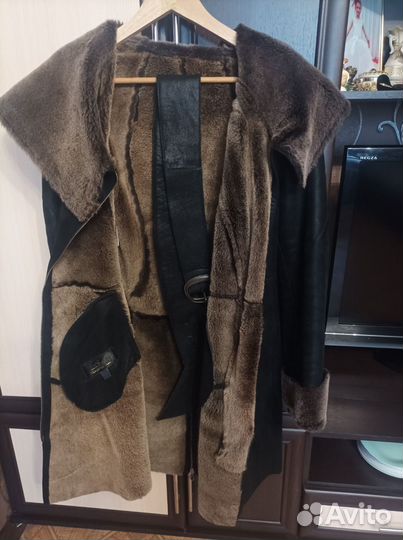 Дубленка натуральная из Овчины 42-44 размер