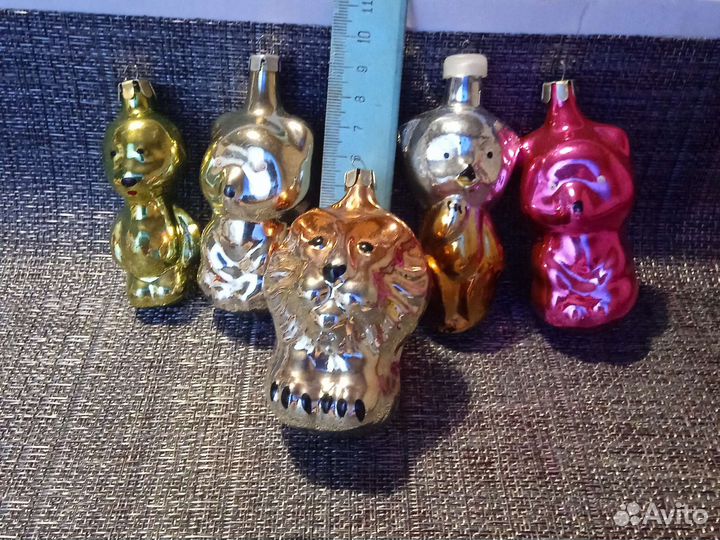 Игрушки новогодние СССР