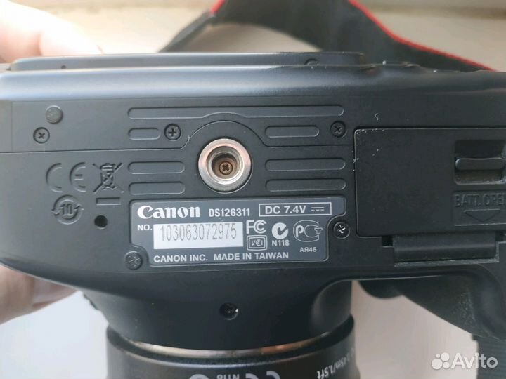 Фотоаппарат Canon EOS 600D Kit 18-135