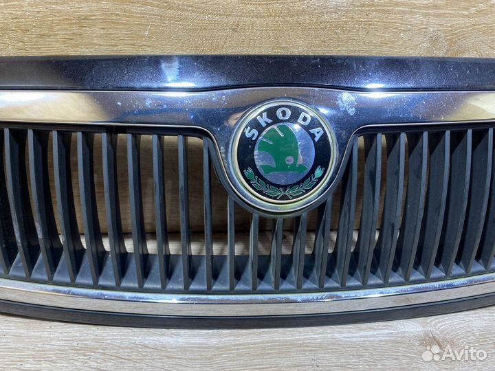 Решетка радиатора Skoda Fabia дорест 130424
