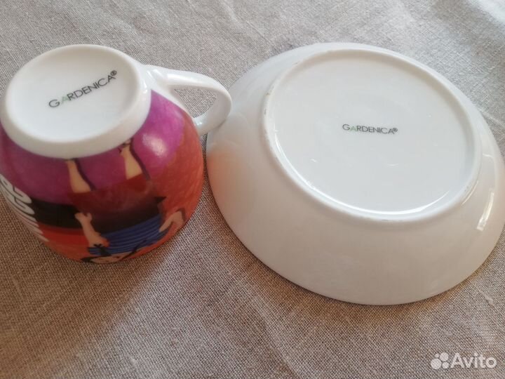 Чашка кофейная 150 мл с блюдцем