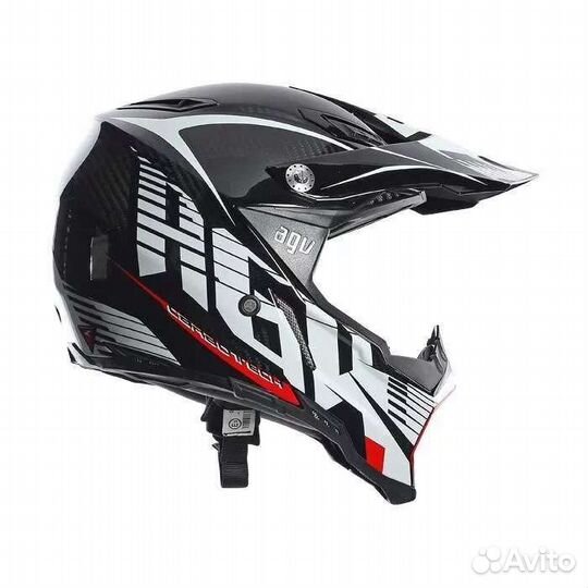 Шлем кроссовый AGV AX-8 Carbon Carbotech XL
