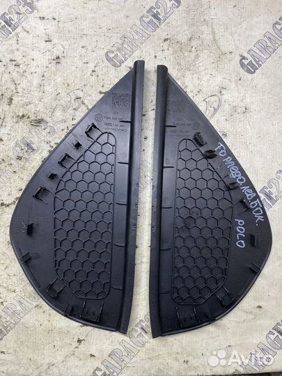Накладка торпедо боковая volkswagen polo седан