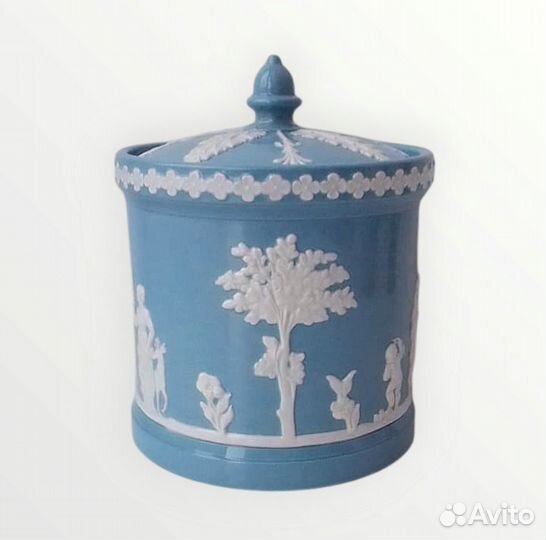 Dudson Hanley Большая банка под Wedgwood