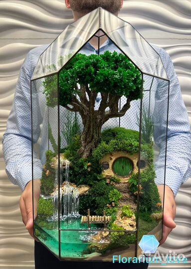 Флорариум с деревом