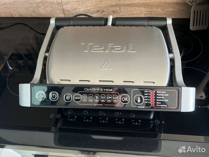 Умный электрогриль Tefal Optigrill GC706D34