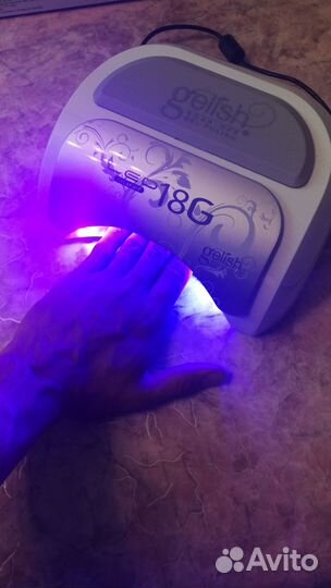 LED лампа для маникюра для гель-лака Gelish 18G