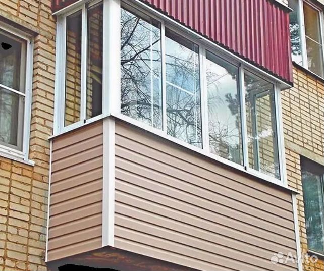 Остекление балконов и лоджий под ключ