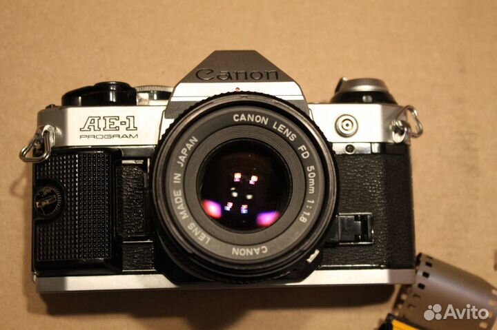 Пленочный canon AE1 programm