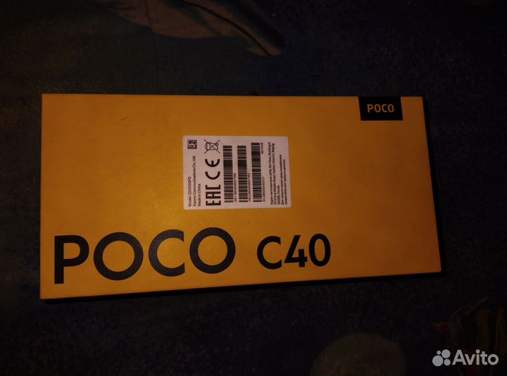 Xiaomi poco c40 4 64 гб