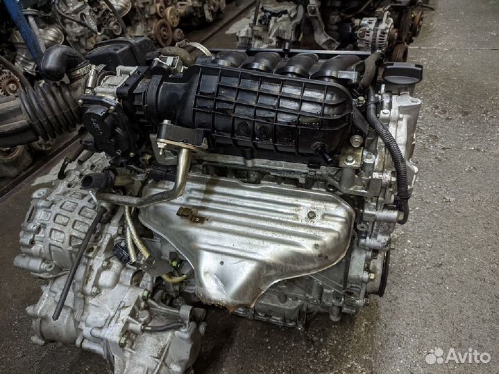 Двигатель MR20DE 2.0 Nissan X-Trail с навесным