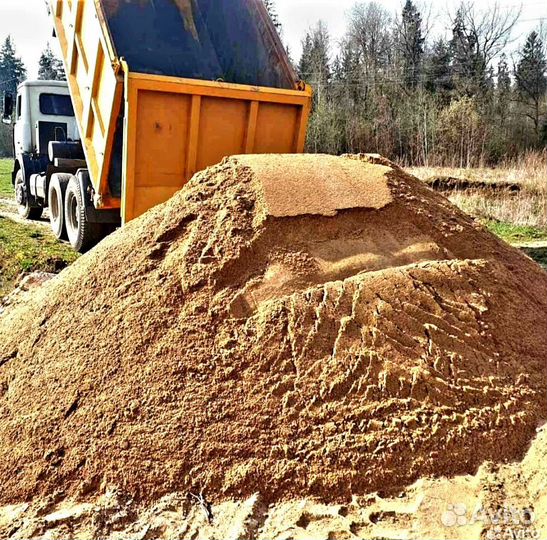 Песок.щебень